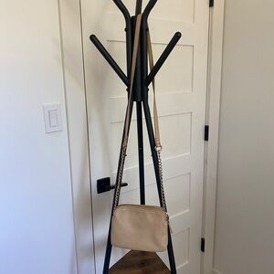 *2/$15* Violet Ray Cream Cross Body Bag